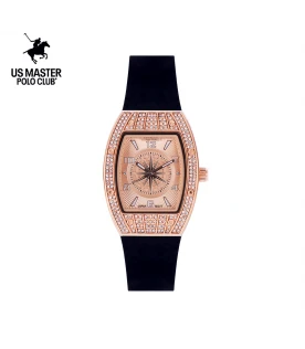 นาฬิกา US Master Polo Club USM-DF18-BK-RG RX-1 BILLIONAIRE COMPASS BLACK / ROSEGOLD	