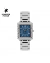 นาฬิกา US Master Polo Club USM-DH10-RCY FIRST LADY ROMAN SQUARE DATE RETRO CYAN	