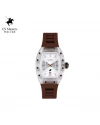 นาฬิกา US Master Polo Club USM-DF03-BR-WE RX-1 MILLIONAIRE SUPER STAR  BROWN / WHITE	