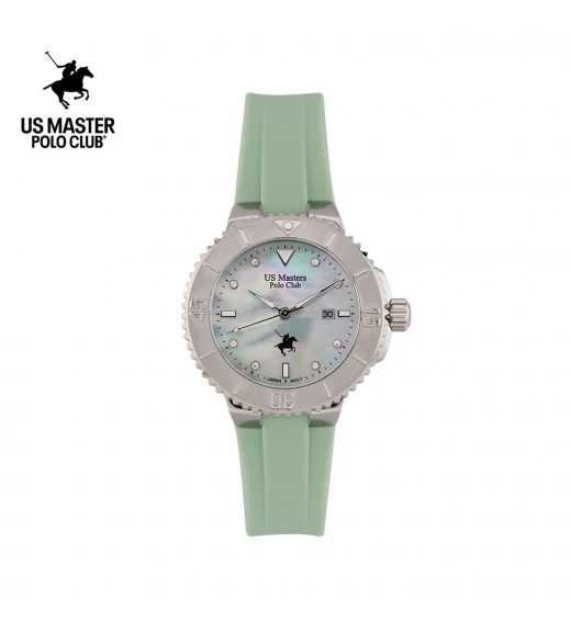 นาฬิกา US Master Polo Club USM-DE15-LGN OHIO CLASS BONNY DATE  LIGHT GREEN	