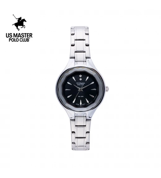 นาฬิกา US Master Polo Club USM-DE19-BK FIRST LADY CRYSTALLINE BLACK	