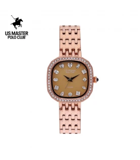 นาฬิกา US Master Polo Club USM-DE21-RG-CP FIRST LADY VARIANCE DIAMOND ROSEGOLD / COPPER	