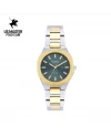นาฬิกา US Master Polo Club USM-DE12-SGD-OGN BOSTON MODERN DATE SILVER GOLD / ORIENT GREEN	