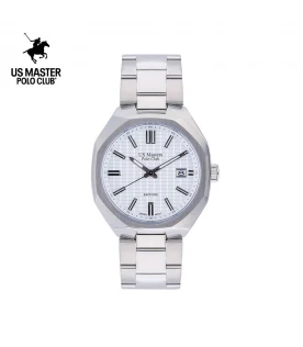 นาฬิกา US Master Polo Club USM-DF20-WE BOSTON CLASSIC LAYER DATE WHITE	