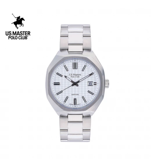 นาฬิกา US Master Polo Club USM-DF20-WE BOSTON CLASSIC LAYER DATE WHITE	