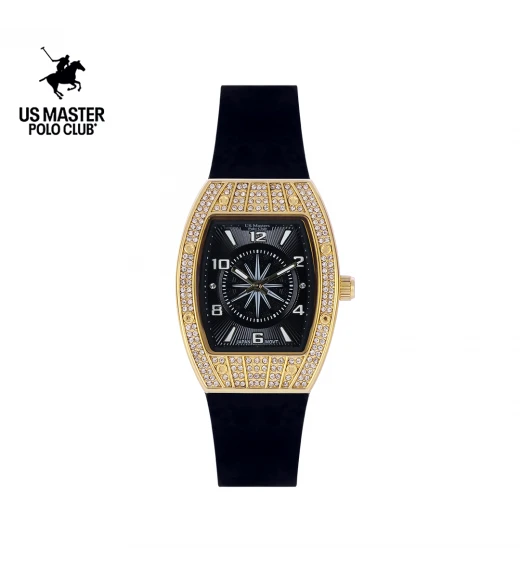 นาฬิกา US Master Polo Club USM-DF18-BK-GBK RX-1 BILLIONAIRE COMPASS BLACK / GOLD BLACK	