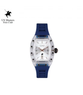 "นาฬิกา US Master Polo Club USM-DF03-BU-WE RX-1 MILLIONAIRE SUPER STAR BLUE / WHITE "	