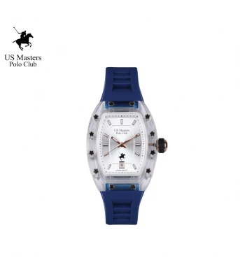"นาฬิกา US Master Polo Club USM-DF03-BU-WE RX-1 MILLIONAIRE SUPER STAR BLUE / WHITE "	