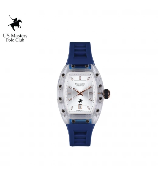 "นาฬิกา US Master Polo Club USM-DF03-BU-WE RX-1 MILLIONAIRE SUPER STAR BLUE / WHITE "	