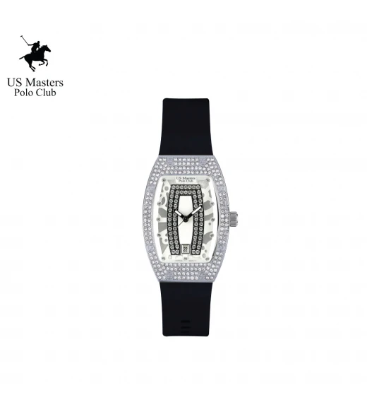 "นาฬิกา US Master Polo Club USM-DF07-WWE RX-1 BILLIONAIRE M.1 DATE BLACK / WHITE "	