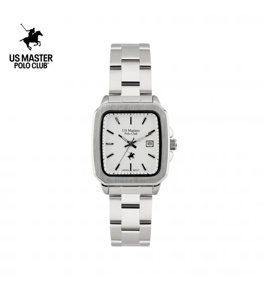 นาฬิกา US Master Polo Club USM-DG06-WE TIMES SQUARE MODEST DATE WHITE	