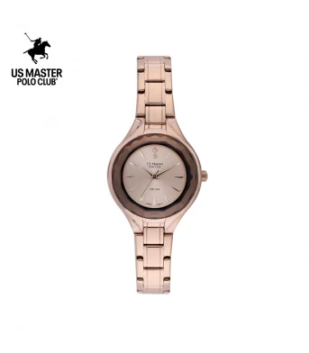 นาฬิกา US Master Polo Club USM-DE19-RG FIRST LADY CRYSTALLINE ROSEGOLD 