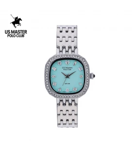 นาฬิกา US Master Polo Club USM-DE21-CY FIRST LADY VARIANCE DIAMOND CYAN	