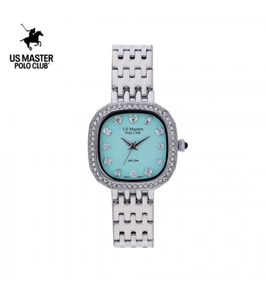 นาฬิกา US Master Polo Club USM-DE21-CY FIRST LADY VARIANCE DIAMOND CYAN	