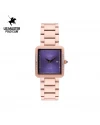 นาฬิกา US Master Polo Club USM-DE26-RG-VLT FIRST LADY DIAMOND SQUARE DATE  ROSEGOLD / VIOLET	