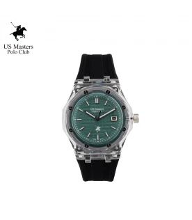นาฬิกา US Master Polo Club USM-DG03-BK-CGN OCTAGON ROYAL PRISTINE BLACK / CYPRUS GREEN	