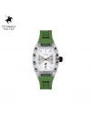 "นาฬิกา US Master Polo Club USM-DF03-GN-WE RX-1 MILLIONAIRE SUPER STAR GREEN / WHITE "	