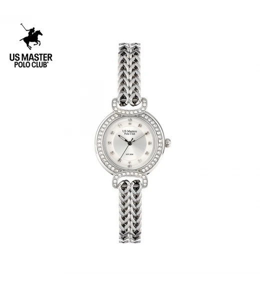 นาฬิกา US Master Polo Club USM-DH05-WE FIRST LADY PRINCESS DIAMOND WHITE	