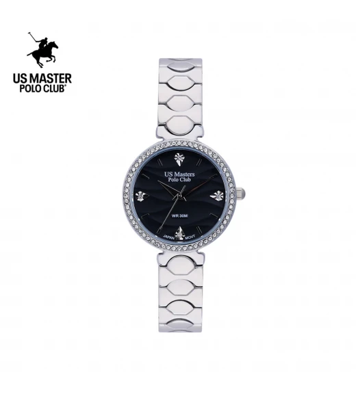 "นาฬิกา US Master Polo Club USM-DF11-BK FIRST LADY WIND BLACK "	