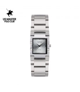 นาฬิกา US Master Polo Club USM-DH09-WE FIRST LADY RECTANGLE CLASSIC DATE WHITE	