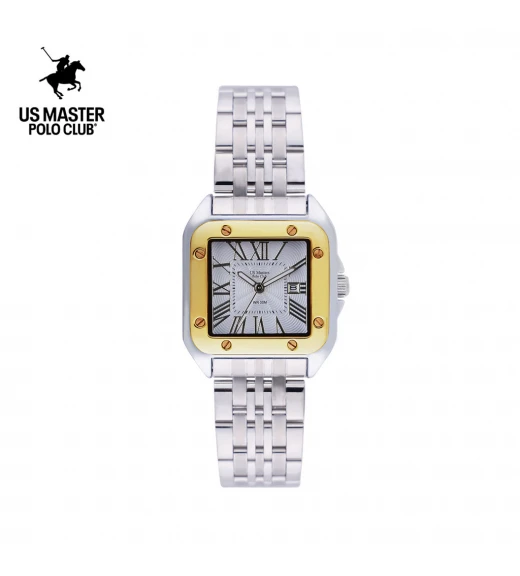 นาฬิกา US Master Polo Club USM-DE16G-WE FIRST LADY NO.4 33MM GOLD / WHITE	