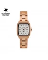นาฬิกา US Master Polo Club USM-DG06-RG-WE TIMES SQUARE MODEST DATE ROSEGOLD / WHITE	