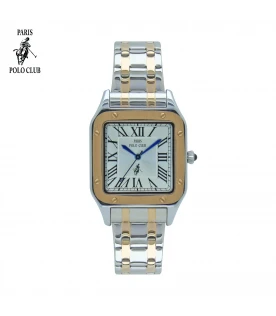 นาฬิกาข้อมือ PARIS POLO CLUB PPC-230505-SRG-WE  SILVER ROSE GOLD/ WHITE	