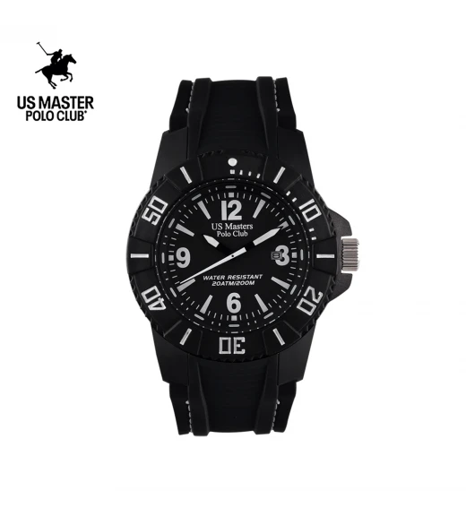 นาฬิกา US Master Polo Club USM-DK07-BK OHIO CLASS NAUTILUS 200M DATE BLACK	