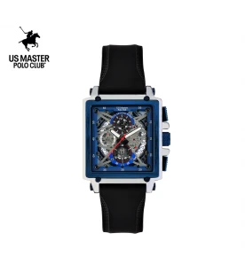 นาฬิกา US Master Polo Club USM-DK06-BU-BU TITAN CHRONO SQUARE BLUE / BLUE	