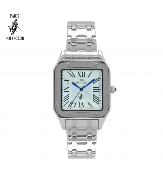 นาฬิกาข้อมือ PARIS POLO CLUB PPC-230505-WE  WHITE	