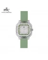 นาฬิกาข้อมือ PARIS POLO CLUB PPC-DC49A-GN-WE JEUNESSE VIVID 38 MM GREEN / WHITE	