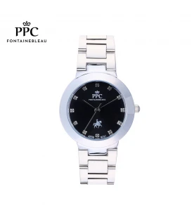นาฬิกาข้อมือ PARIS POLO CLUB PPC-DF05-BK JOAN SOLEIL CLASSIC BLACK	