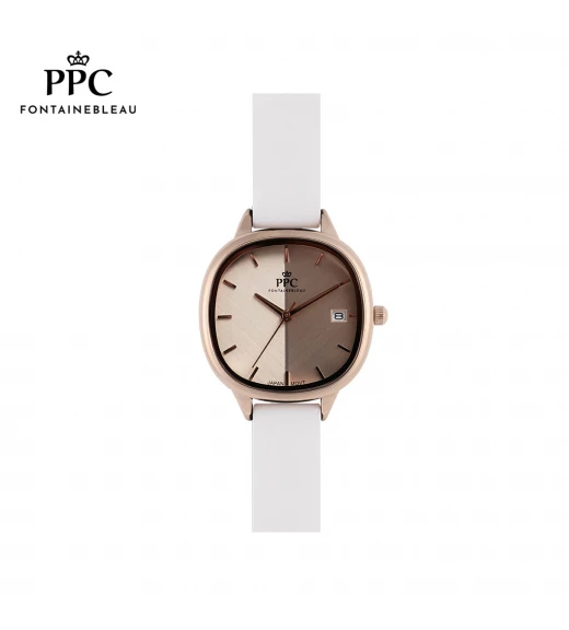 นาฬิกาข้อมือ PARIS POLO CLUB PPC-DF01-WE-WN JEUNESSE LUNE 31 MM WHITE / WINE	