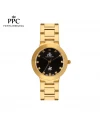 นาฬิกาข้อมือ PARIS POLO CLUB PPC-DF05-GD-BK JOAN SOLEIL CLASSIC GOLD / BLACK	