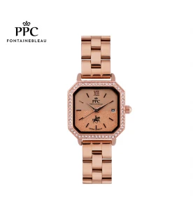 นาฬิกาข้อมือ PARIS POLO CLUB PPC-DI06-RG DORÉE NOVEL FACE DATE ROSEGOLD	