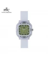 นาฬิกาข้อมือ PARIS POLO CLUB PPC-DC49A-WE-GN JEUNESSE VIVID 38 MM WHITE / GREEN	