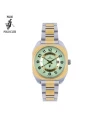 นาฬิกาข้อมือ PARIS POLO CLUB PPC-DC34-SGD-LGN LE BRETON MODERN SILVER GOLD / LIGHT GREEN	