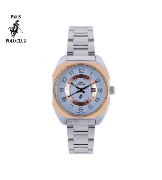 นาฬิกาข้อมือ PARIS POLO CLUB PPC-DC34-LIC LE BRETON MODERN PASTEL BLUE	
