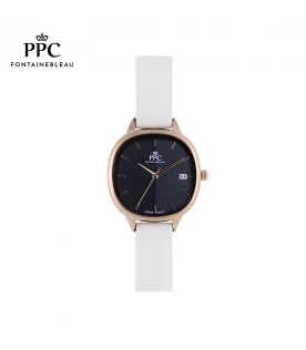 นาฬิกาข้อมือ PARIS POLO CLUB PPC-DF01-WE-BK JEUNESSE LUNE 31 MM WHITE / BLACK	