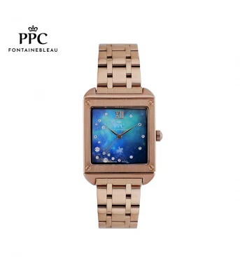 "นาฬิกาข้อมือ PARIS POLO CLUB PPC-DG04-RG-GN  DORÉE COSMO ROSEGOLD / GREEN"	
