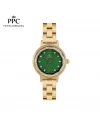 นาฬิกาข้อมือ PARIS POLO CLUB PPC-DI01-GD-MGN ÉTOILE FLEUR DE GOLD / MUD GREEN	