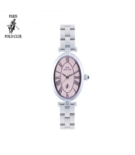 นาฬิกาข้อมือ PARIS POLO CLUB PPC-DC42-PK OVALE CLASSIQUE ROMAN PINK	