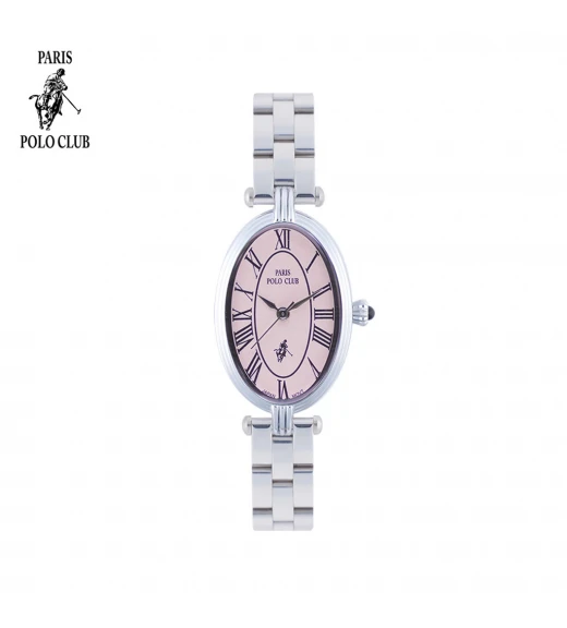 นาฬิกาข้อมือ PARIS POLO CLUB PPC-DC42-PK OVALE CLASSIQUE ROMAN PINK	