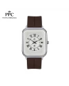 นาฬิกาข้อมือ PARIS POLO CLUB PPC-DH01-BR-WE JEUNESSE QUAD EDGE ROMAN DATE BROWN / WHITE	