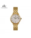 นาฬิกาข้อมือ PARIS POLO CLUB PPC-DI02-GD-WE CANNES HARMONIE DATE GOLD / WHITE	
