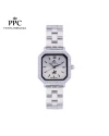 นาฬิกาข้อมือ PARIS POLO CLUB PPC-DI06-WE DORÉE NOVEL FACE DATE WHITE	