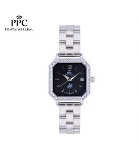 นาฬิกาข้อมือ PARIS POLO CLUB PPC-DI06-BK DORÉE NOVEL FACE DATE BLACK	