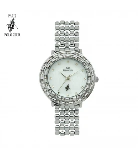 นาฬิกาข้อมือ PARIS POLO CLUB PPC-230709-WE  WHITE	