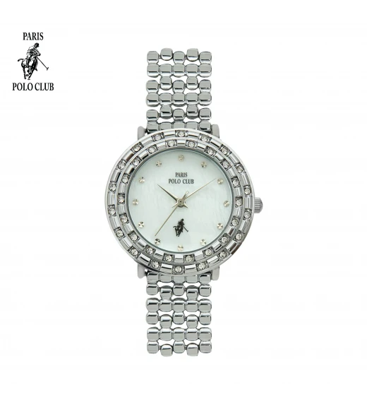 นาฬิกาข้อมือ PARIS POLO CLUB PPC-230709-WE  WHITE	