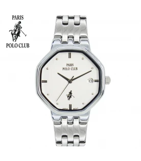นาฬิกาข้อมือ PARIS POLO CLUB PPC-230801-WE  WHITE	